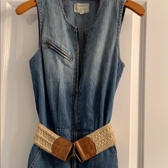 Current Elliott Sleeveless Chambray Jumper - Picture 3 of 7